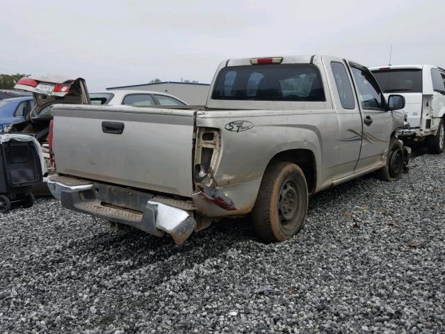 1GCCS198X58144668 - 2005 CHEVROLET COLORADO SILVER photo 4