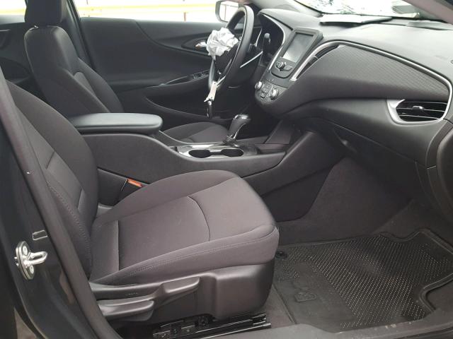 1G1ZB5ST4JF110837 - 2018 CHEVROLET MALIBU LS ნაცრისფერი ფოტო 5