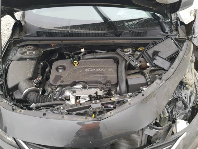 1G1ZB5ST4JF110837 - 2018 CHEVROLET MALIBU LS ნაცრისფერი ფოტო 7