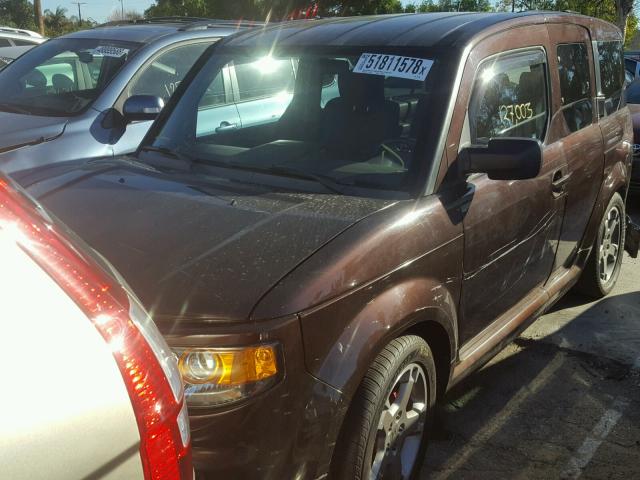 5J6YH18938L007050 - 2008 HONDA ELEMENT SC BROWN photo 2