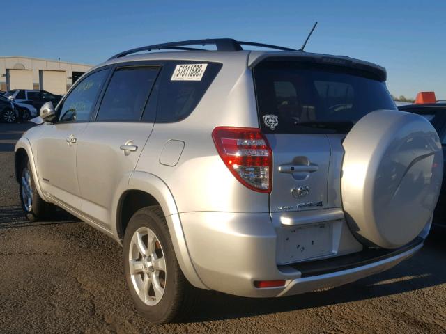 2T3BK31V79W009835 - 2009 TOYOTA RAV4 LIMIT GRAY photo 3