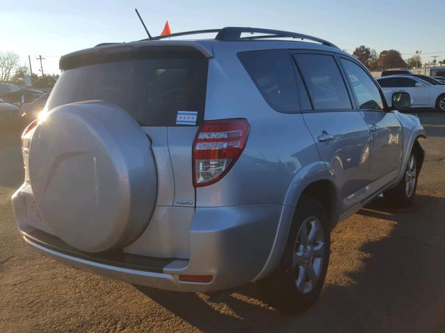 2T3BK31V79W009835 - 2009 TOYOTA RAV4 LIMIT GRAY photo 4