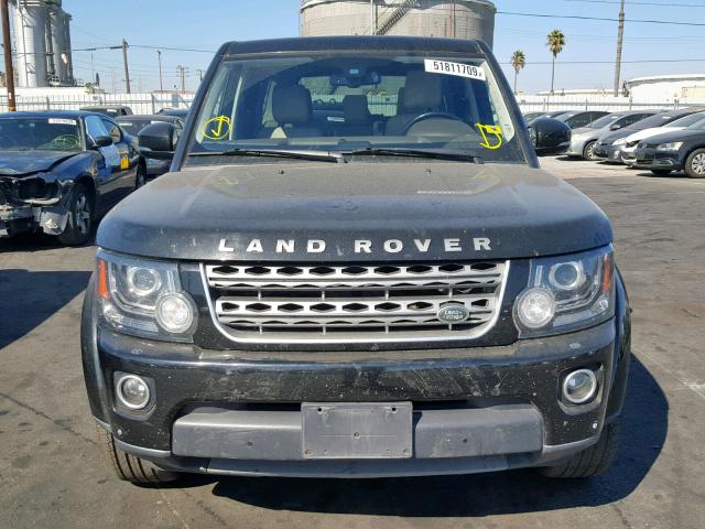 SALAG2V69EA703681 - 2014 LAND ROVER LR4 HSE BLACK photo 9