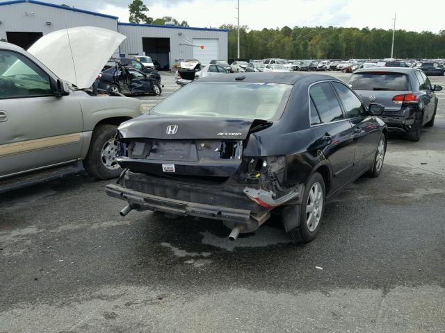 1HGCM66585A062594 - 2005 HONDA ACCORD EX BLACK photo 4