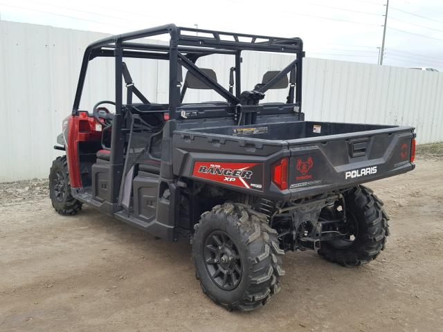 3NSRUE877GG529881 - 2016 POLARIS RANGER CRE RED photo 3