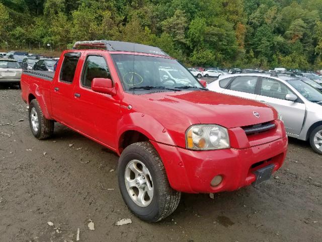 1N6MD29Y63C428326 - 2003 NISSAN FRONTIER C RED photo 1