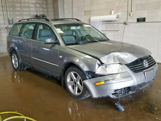 WVWYH63B23E462109 - 2003 VOLKSWAGEN PASSAT GLX SILVER photo 1