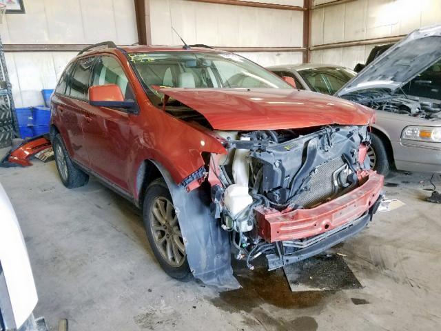 2FMDK48C37BA89939 - 2007 FORD EDGE SEL ORANGE photo 1