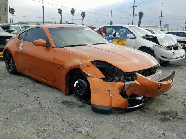 JN1AZ34D43T102013 - 2003 NISSAN 350Z COUPE ORANGE photo 1