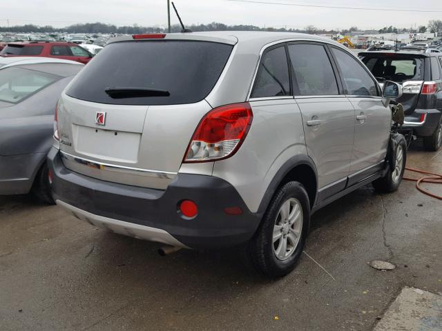 3GSCL33PX8S512503 - 2008 SATURN VUE XE SILVER photo 4