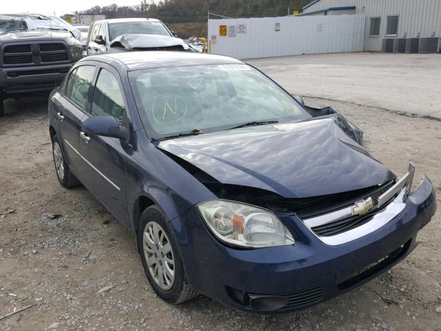 1G1AD5F55A7154567 - 2010 CHEVROLET COBALT 1LT BLUE photo 1