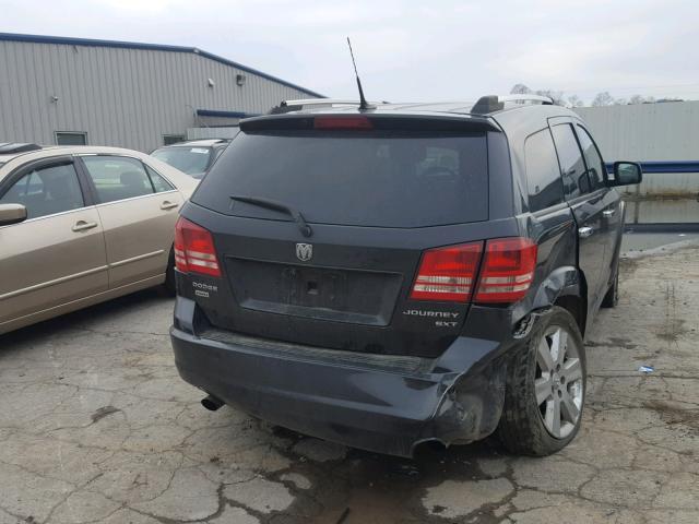 3D4PH6FV0AT211459 - 2010 DODGE JOURNEY R/ BLACK photo 4