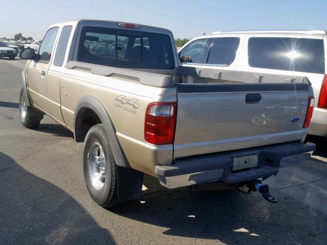 1FTZR15U31TA05174 - 2001 FORD RANGER SUP GOLD photo 3