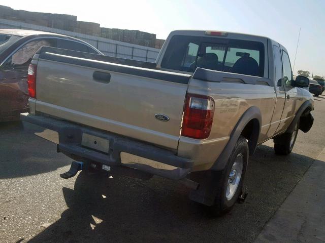 1FTZR15U31TA05174 - 2001 FORD RANGER SUP GOLD photo 4