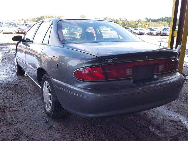 2G4WS52J051123909 - 2005 BUICK CENTURY CU GRAY photo 3