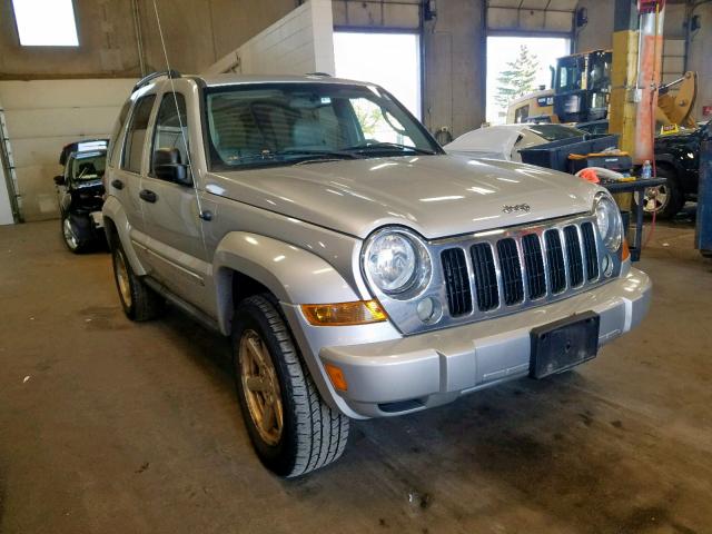 1J4GL58K15W712668 - 2005 JEEP LIBERTY LI SILVER photo 1