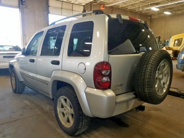 1J4GL58K15W712668 - 2005 JEEP LIBERTY LI SILVER photo 3