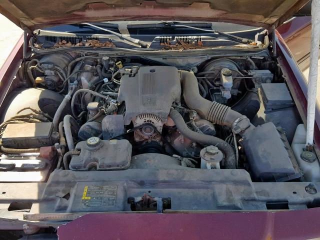 2FAFP74WX4X127591 - 2004 FORD CROWN VICT BURGUNDY photo 7