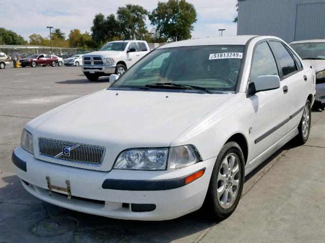 YV1VS29522F870157 - 2002 VOLVO S40 1.9T WHITE photo 2