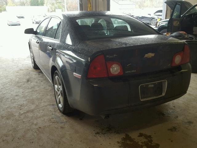 1G1ZH57B584265594 - 2008 CHEVROLET MALIBU 1LT BLACK photo 3