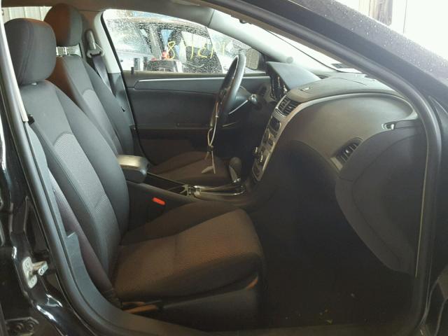 1G1ZH57B584265594 - 2008 CHEVROLET MALIBU 1LT BLACK photo 5