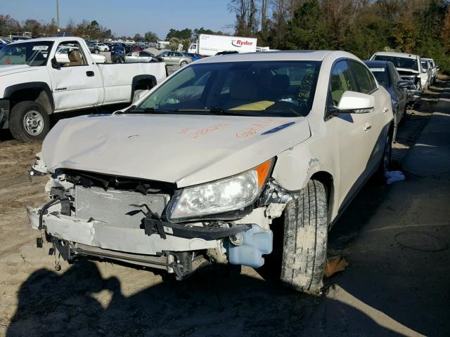 1G4GE5GD9BF288246 - 2011 BUICK LACROSSE C CREAM photo 2