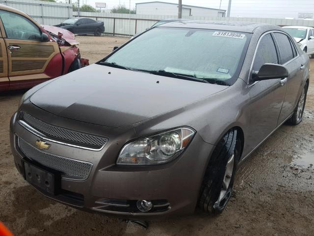 1G1ZE5E00AF139566 - 2010 CHEVROLET MALIBU LTZ 棕色 照片 2