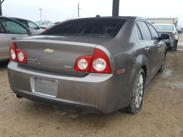1G1ZE5E00AF139566 - 2010 CHEVROLET MALIBU LTZ 棕色 照片 4