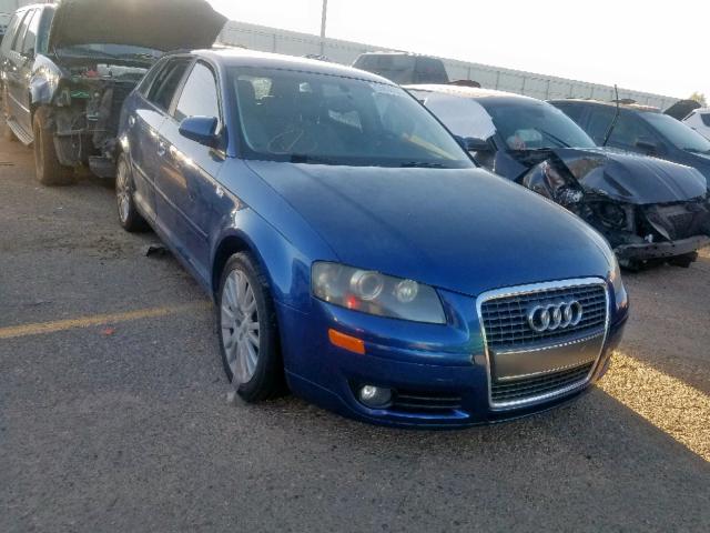 WAUNF78PX7A120002 - 2007 AUDI A3 2.0 PRE BLUE photo 1