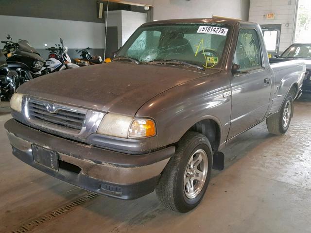 4F4YR12C2XTM01667 - 1999 MAZDA B2500 GRAY photo 2