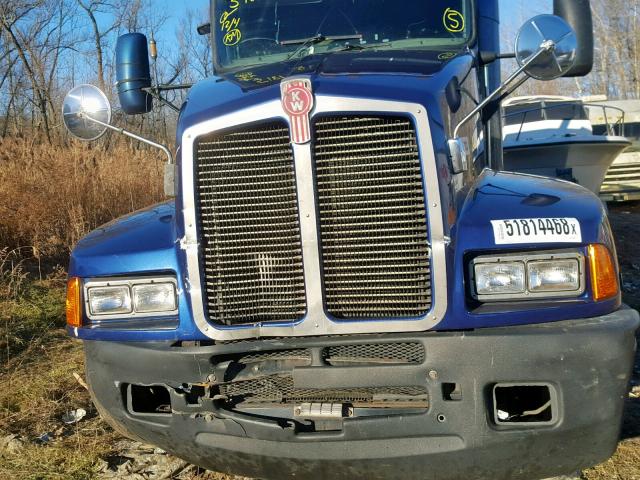 1XKADB9X03J384224 - 2003 KENWORTH CONSTRUCTI BLUE photo 10