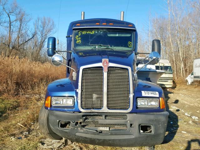 1XKADB9X03J384224 - 2003 KENWORTH CONSTRUCTI BLUE photo 9