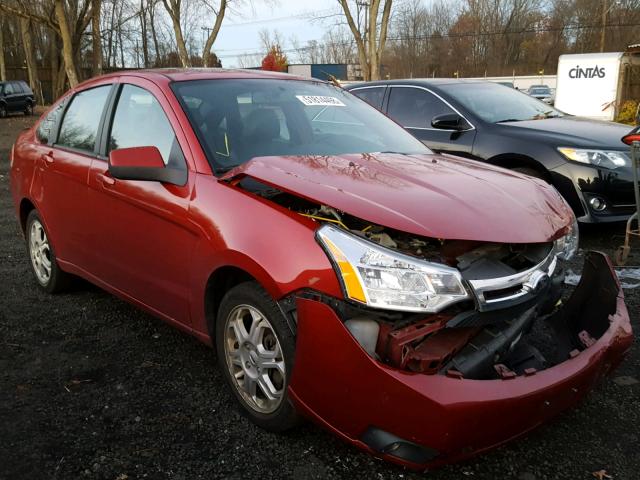 1FAHP36N09W243293 - 2009 FORD FOCUS SES RED photo 1