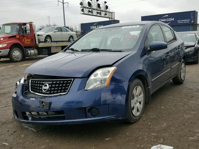 3N1AB61E98L635019 - 2008 NISSAN SENTRA 2.0 BLUE photo 2