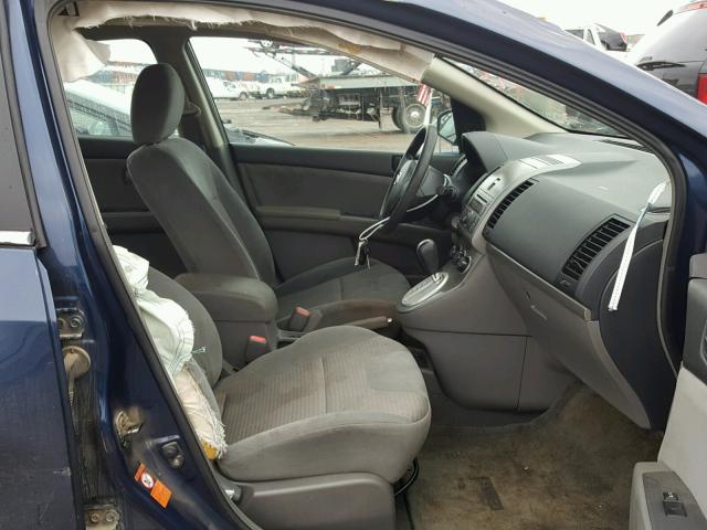 3N1AB61E98L635019 - 2008 NISSAN SENTRA 2.0 BLUE photo 5