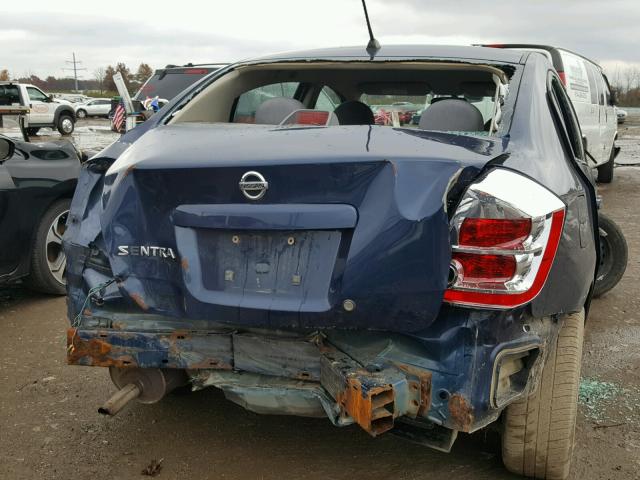 3N1AB61E98L635019 - 2008 NISSAN SENTRA 2.0 BLUE photo 9