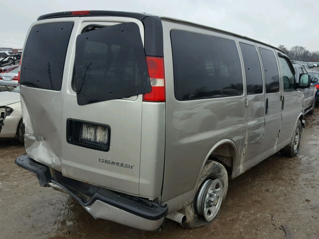 1GNFG15T631187989 - 2003 CHEVROLET EXPRESS G1 TAN photo 4