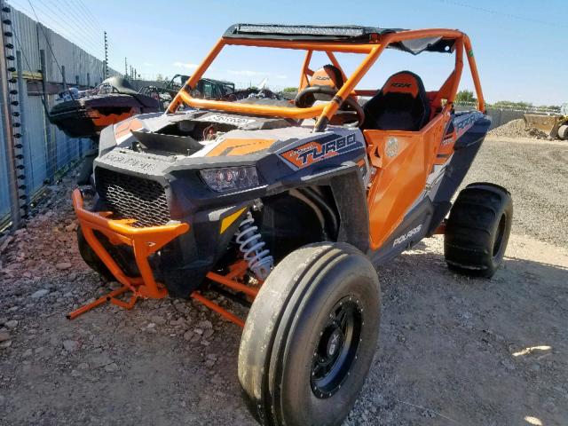 3NSVDE929JF937121 - 2018 POLARIS RZR XP TUR ORANGE photo 2