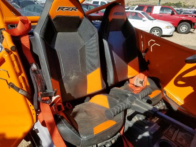 3NSVDE929JF937121 - 2018 POLARIS RZR XP TUR ORANGE photo 6