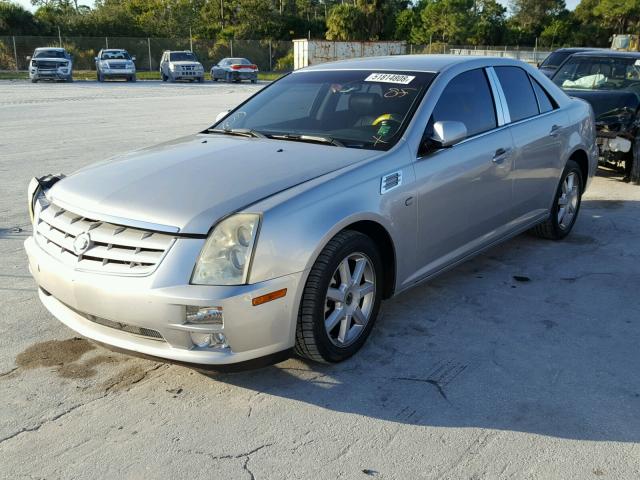 1G6DW677250144892 - 2005 CADILLAC STS SILVER photo 2