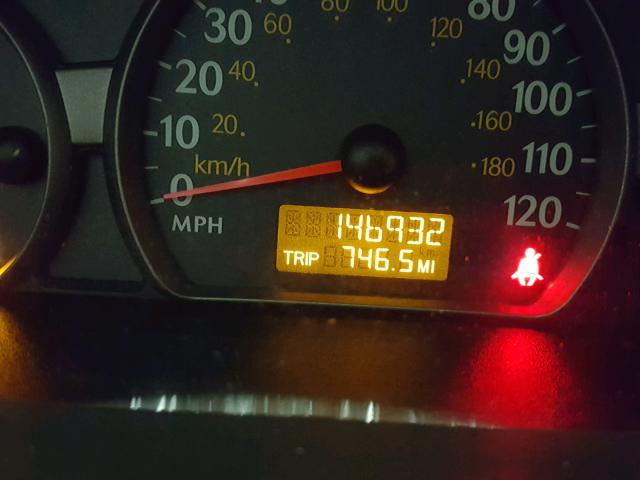 1G8AJ52F53Z123223 - 2003 SATURN ION LEVEL MAROON photo 8