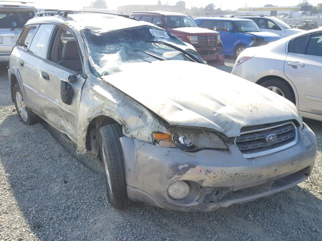 4S4BP61C557356812 - 2005 SUBARU LEGACY OUT GRAY photo 1