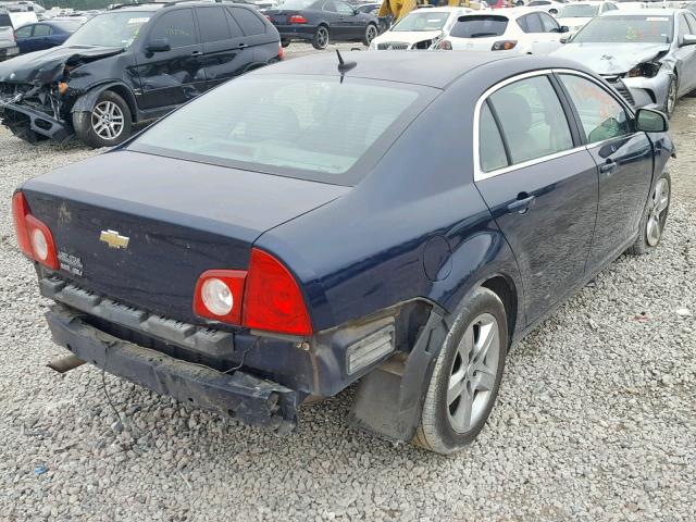 1G1ZB5EB5AF118769 - 2010 CHEVROLET MALIBU LS 蓝色 照片 4