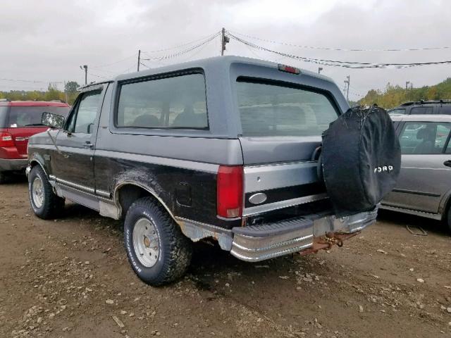 1FMEU15H4RLA54598 - 1994 FORD BRONCO U10 GRAY photo 3