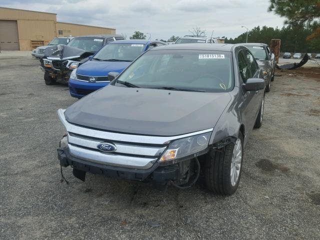 3FADP0L38CR222038 - 2012 FORD FUSION HYB GRAY photo 2