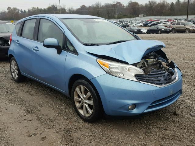 3N1CE2CP8EL350024 - 2014 NISSAN VERSA NOTE BLUE photo 1