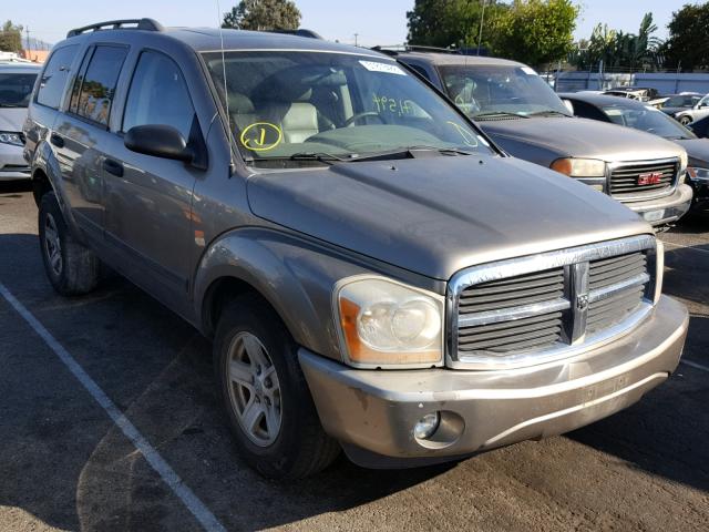 1D4HB48N06F138487 - 2006 DODGE DURANGO SL BROWN photo 1