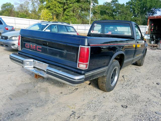 1GTCS14Z4L2508874 - 1990 GMC S TRUCK S1 BLACK photo 4