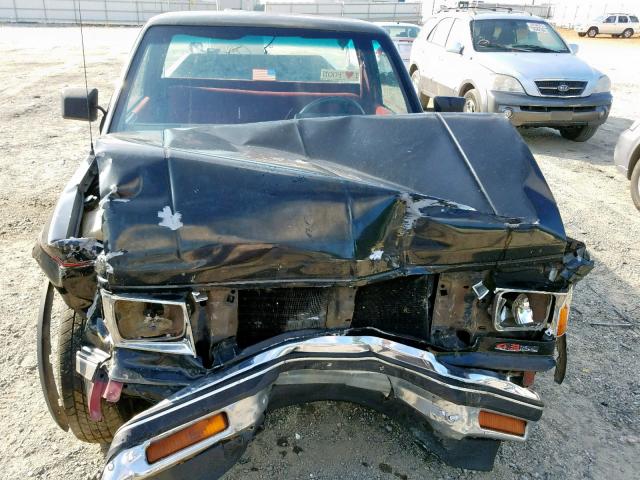 1GTCS14Z4L2508874 - 1990 GMC S TRUCK S1 BLACK photo 9