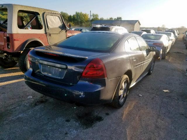 2G2WP552681174821 - 2008 PONTIAC GRAND PRIX BLACK photo 4